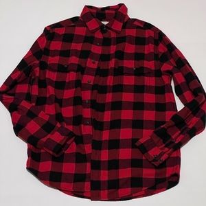 Goodfellow & Co Black and Red Flannel